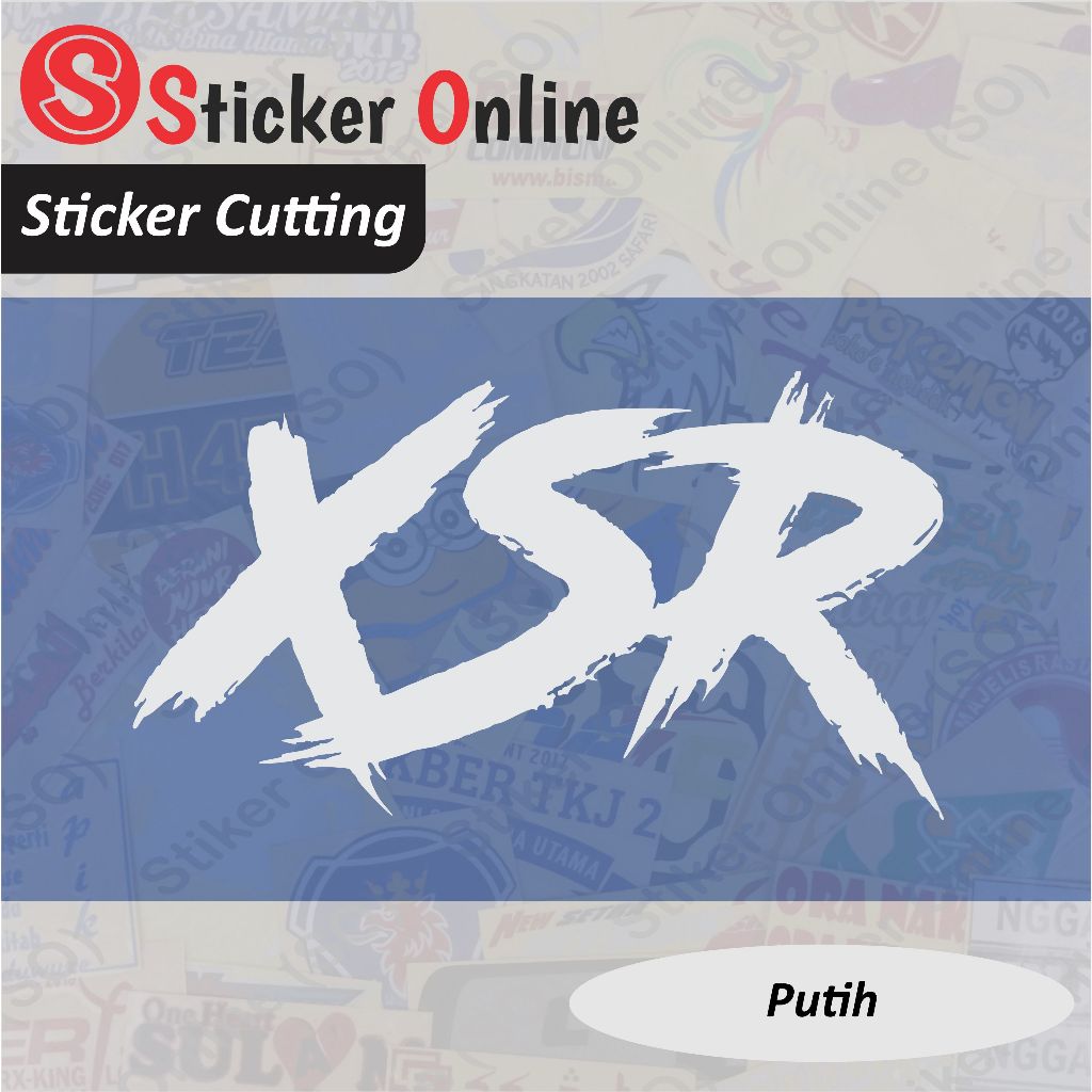 Stiker XSR 155 | Sticker Cutting XSR 155 Motor Striping