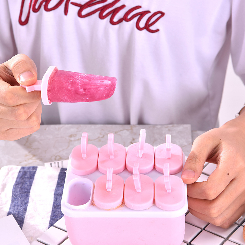 Cetakan Es Krim 8 Slot / Popsicle Ice Cream Mold