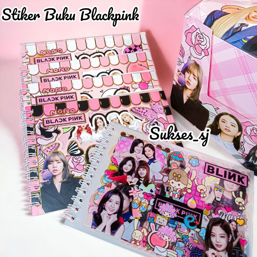 

STIKER BUKU BLACK PINK ISI 50 / STIKER BUKU LUCU VIRAL