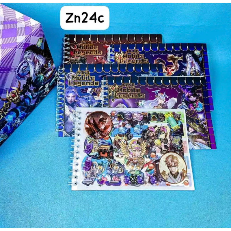 STIKER BUKU MOBILE LEGEND ISI 50 / STIKER BUKU LUCU VIRAL