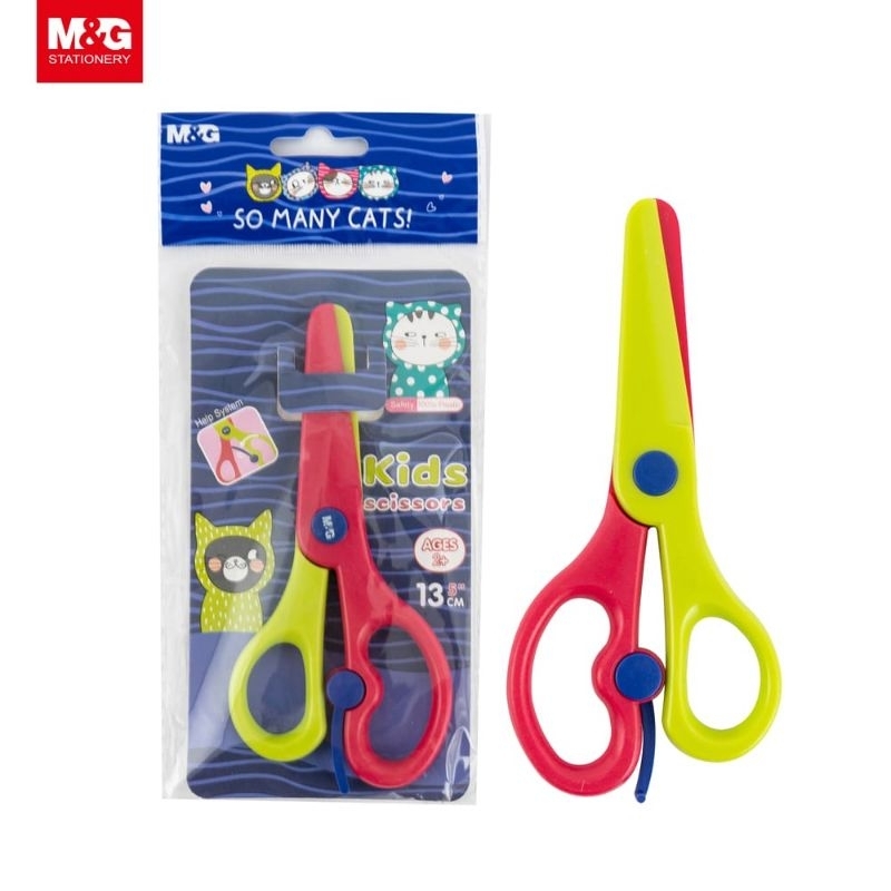 

M&G So Many Cats Gunting Anak / Kids Scissors 100% Plastik [ASS913D8]