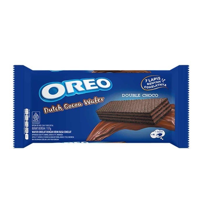 

Oreo Wafer Dutch Cocoa 117 gram (1 karton isi 24)