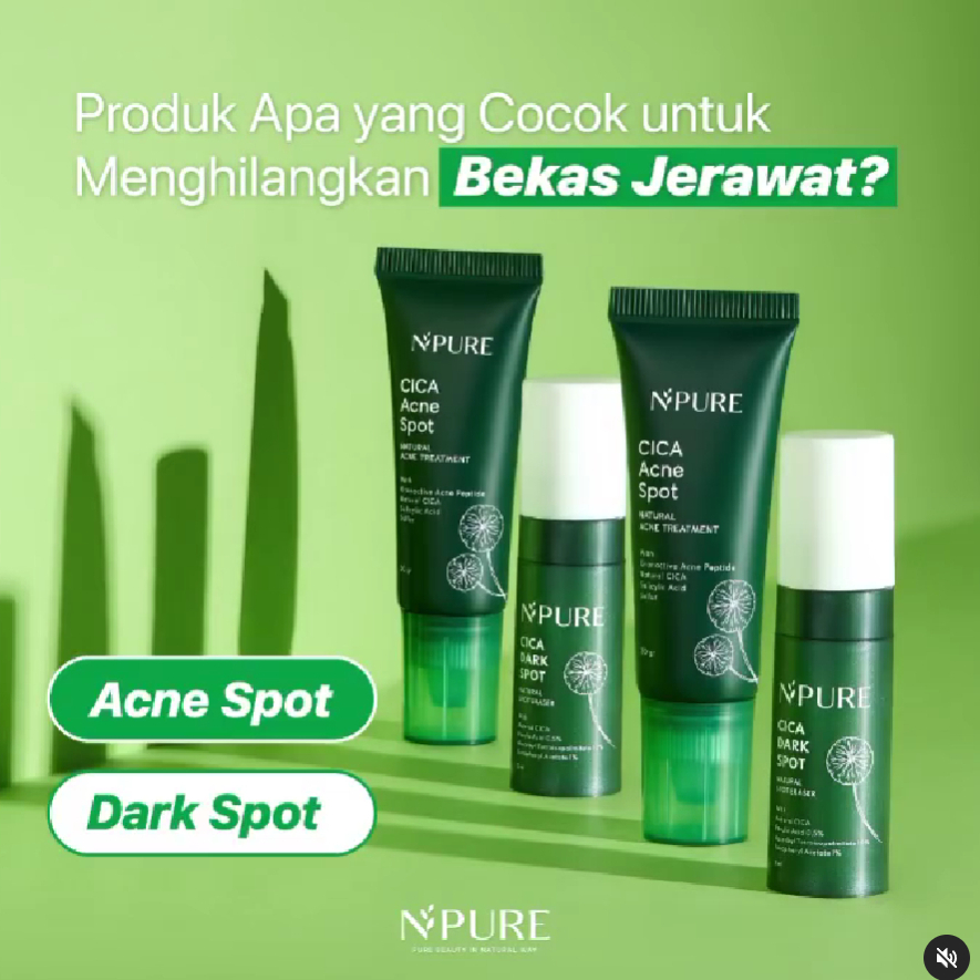 Npure Spot Treatment Acne Spot - Dark Spot | Obat Jerawat | Serum Bekas Jerawat | Obat Jerawat Totol