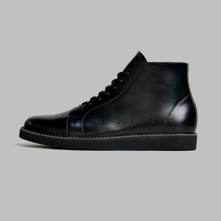 ARTAP Footwear - Sepatu Boot Pria Kulit Asli - Rockie Full Black