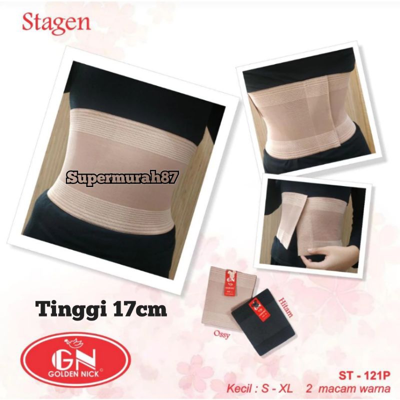 Stagen Golden Nick 121P | Stagen Perekat 17cm | Stagen anak SD untuk Nari