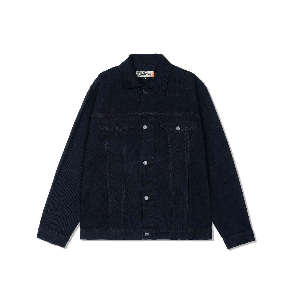 Jimmy and Martin - Black Denim Basic Jacket - OJB-0001