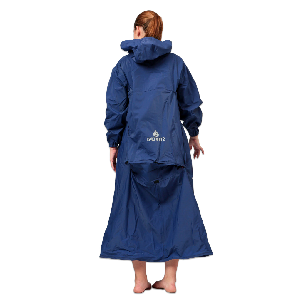 jas hujan gamis backpack jumbo Wanita  dewasa Mantel guyur original raincoat melindungi ransel