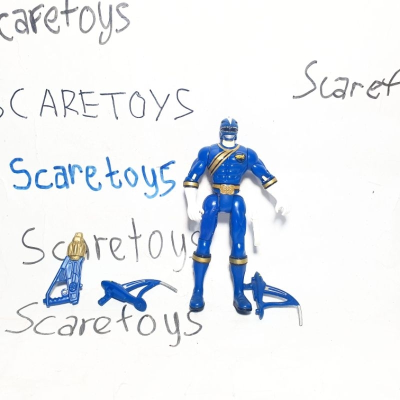 Power Rangers wild force blue ranger biru gaoranger gao shark