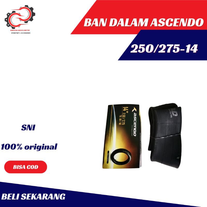 BAN DALAM ASCENDO 250/275-14 RING 14