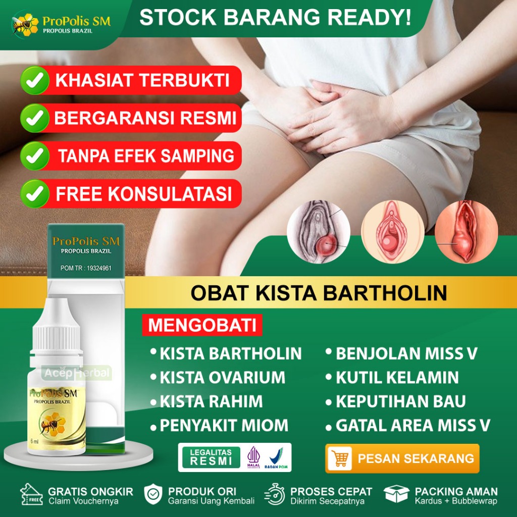 Obat Kista Bartholin Kista Ovarium Kista Rahim Penyakit Miom Benjolan Miss V Kutil Kelamin Keputihan