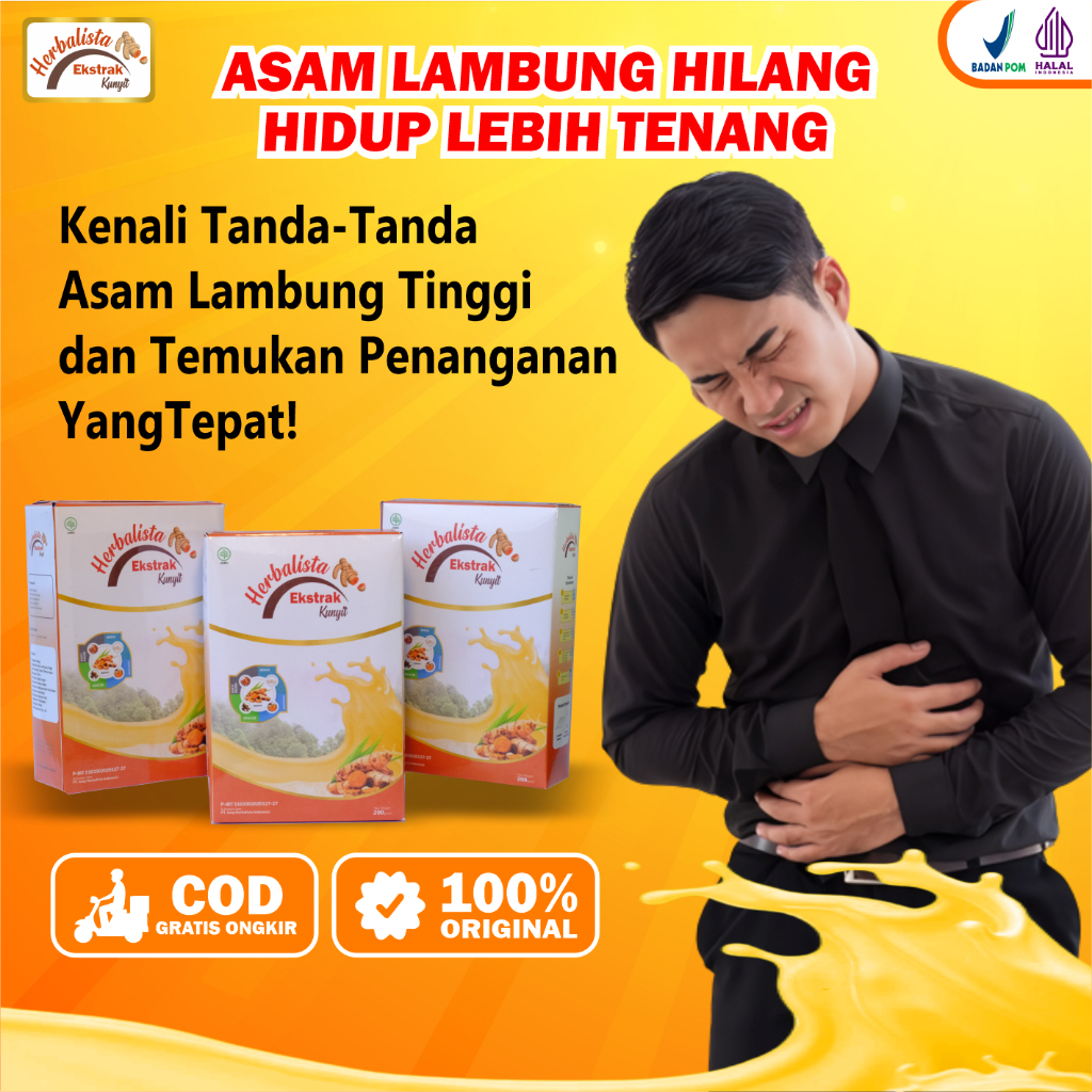 

Herbalista - Herbal Ekstrak Kunyit Mengobati Asam Lambung, Maag, Gerd, Tyfus, Masuk Angin, Menambah Nafsu Makan, Mengatasi Mual-Mual, Masalah Kulit Peradangan, Batuk, Memperbaiki Pola Makan, Meringankan Stres, Dll.