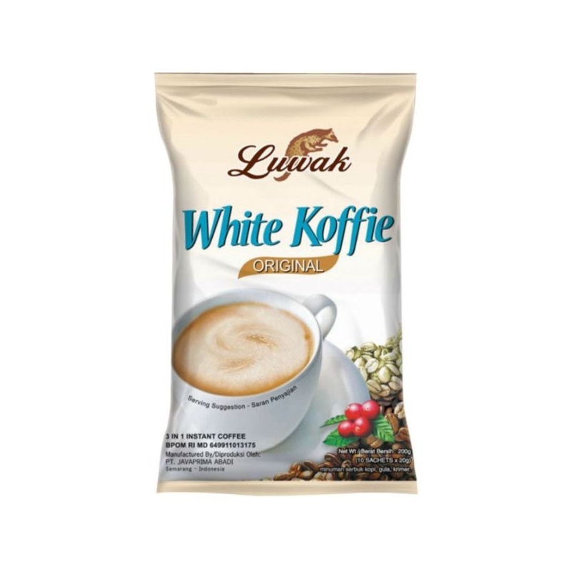 

KOPI LUWAK WHITE KOFFIE