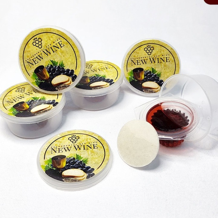 

Minuman Paket Perjamuan Gereja NW Cup Isi 1-Roti Polos kecil
