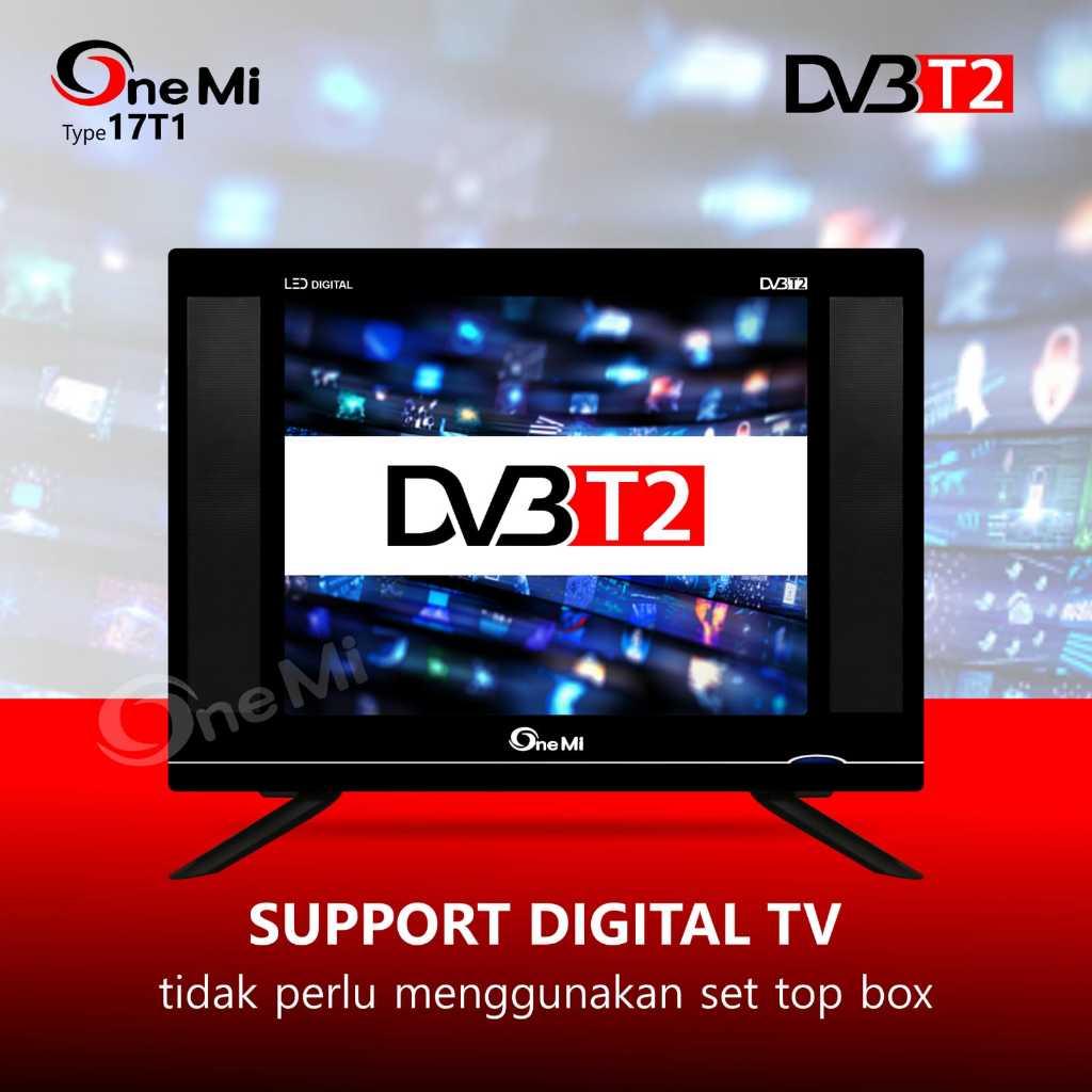 tv digital murah di bawah 1 juta Tv Onemi 17 inch