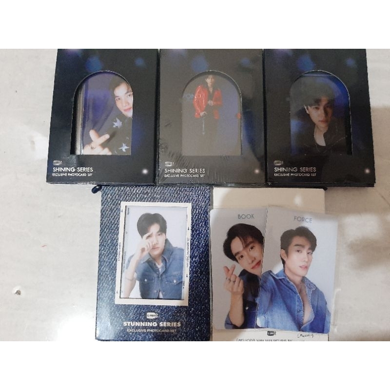 shining series stuning series card holder phuwin fourth forcebook