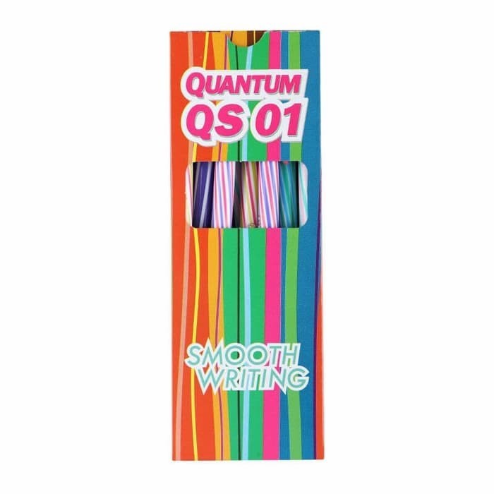 

BOLPOINT PULPEN BOLPEN QUANTUM QS 01 (1 pack isi 12 PCS)