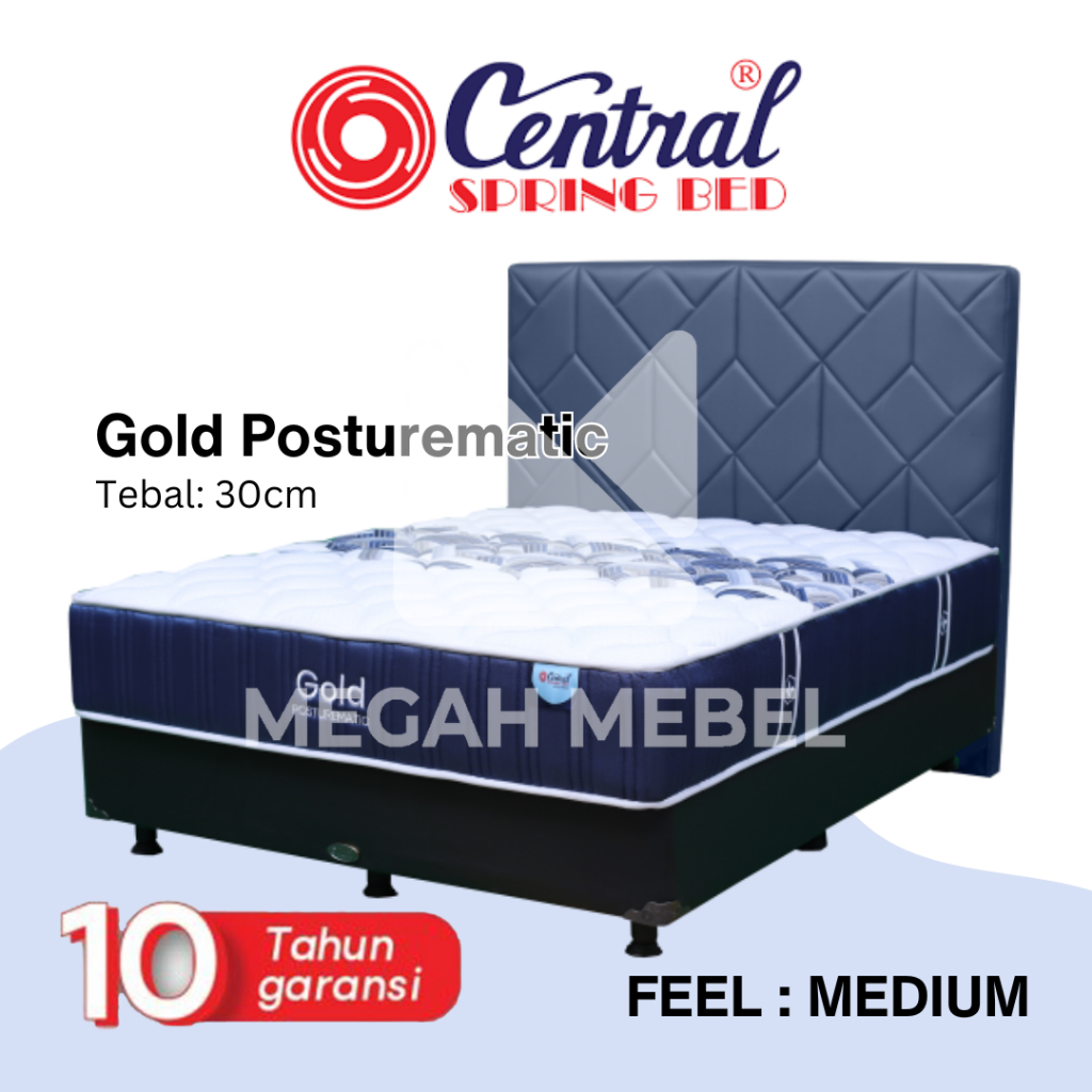 Central Spring Bed Tipe Gold Posturematic