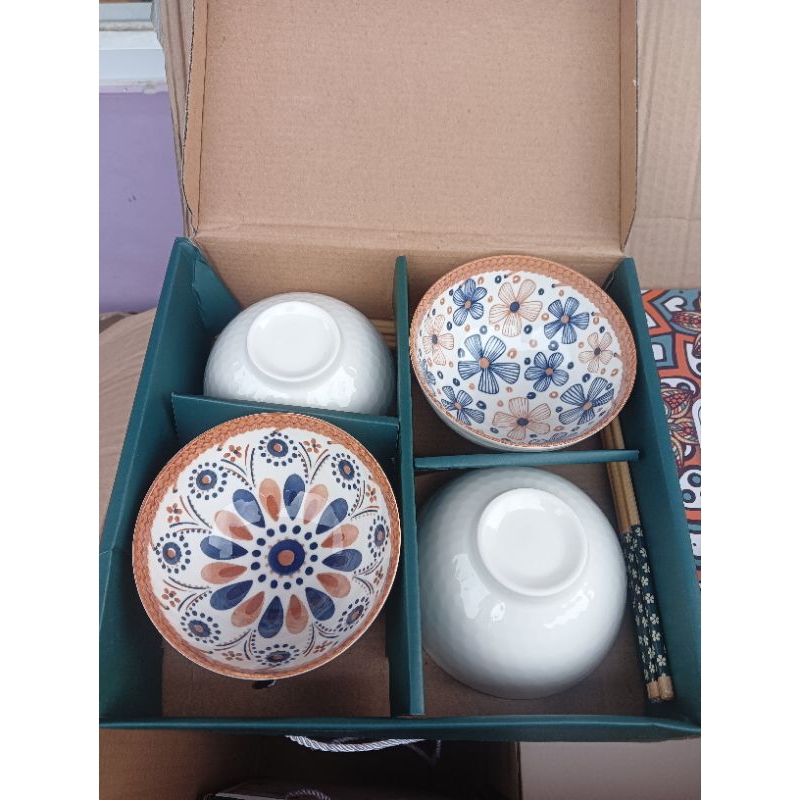 Mangkok Korea Set Isi 4