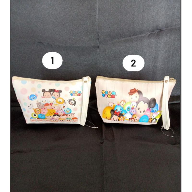 POUCH KOSMETIK/DOMPET KOSMETIK TSUM TSUM