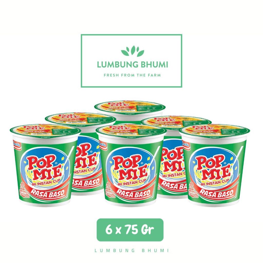 

POP MIE Rasa Baso 75 Gr Grosir 1 Pcs - Lumbung Bhumi