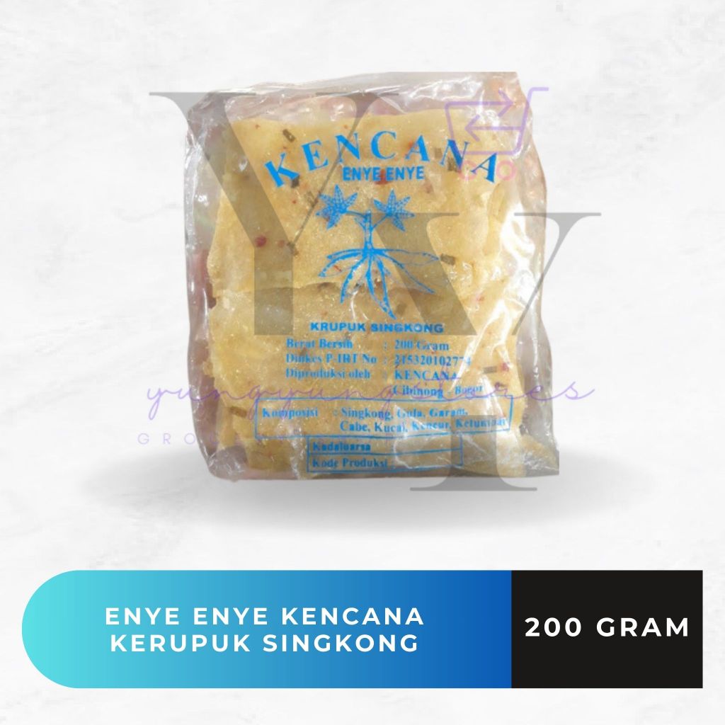 

Kerupuk Singkong / Enye Enye Kencana 200 gram