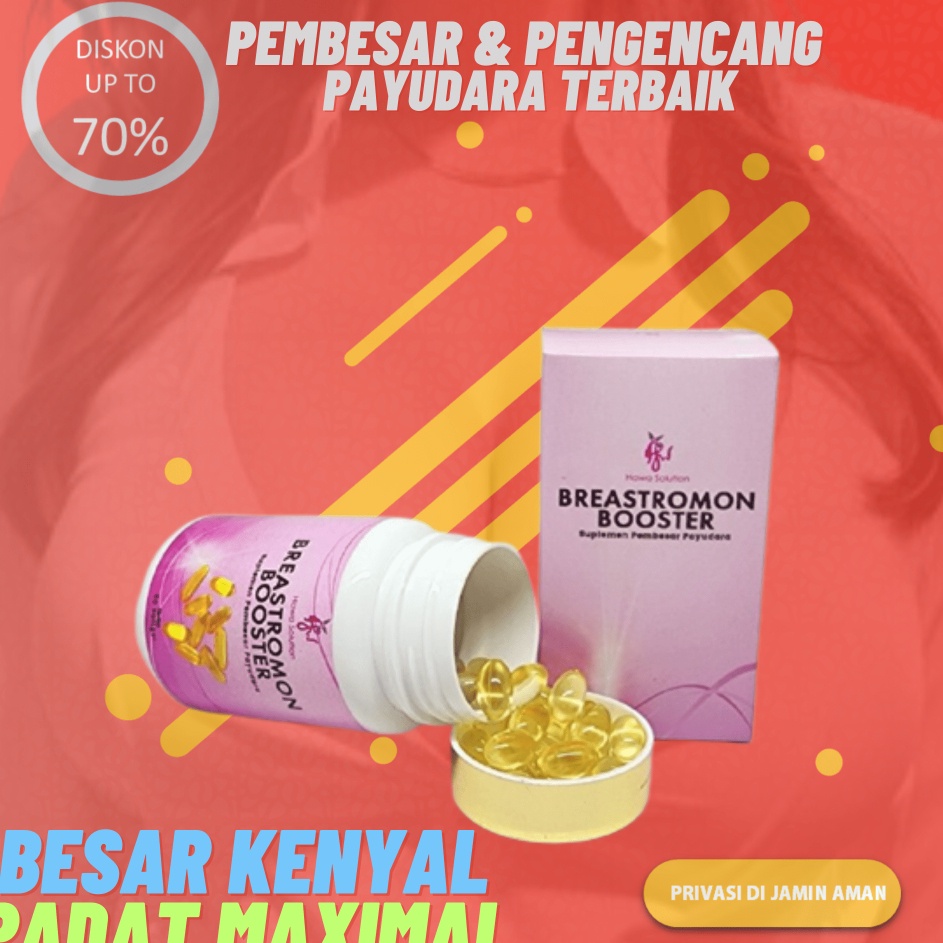 Hormon Estrogen Breastromon Suplemen Pengencang Pembesar Payudara Alami