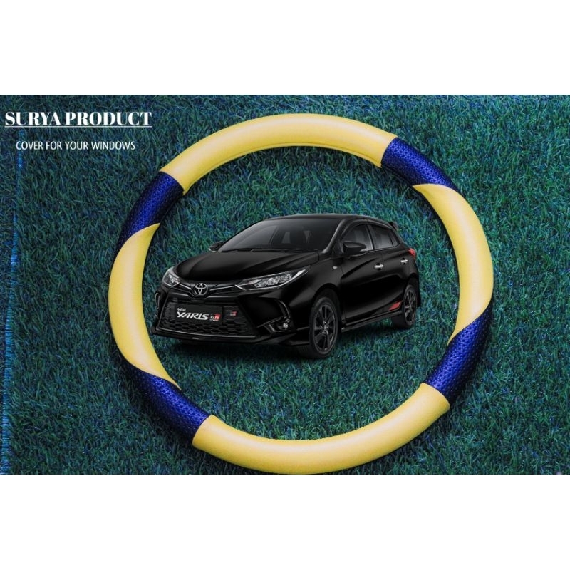 cover stir sarung stir bungkus stir mobil toyota yaris