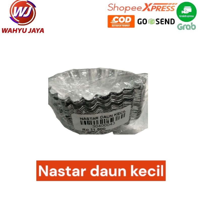Cetakan nastar daun kecil /20
