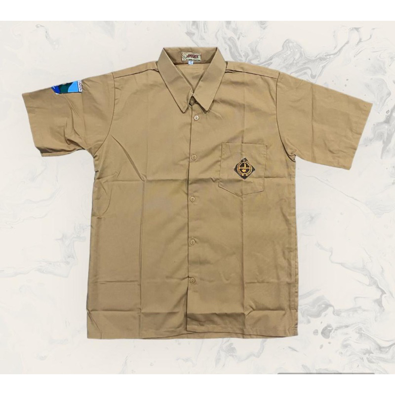 seragam pramuka /seragam sd pramuka/ seragam pramuka kain oxford/seragam lengan pendek