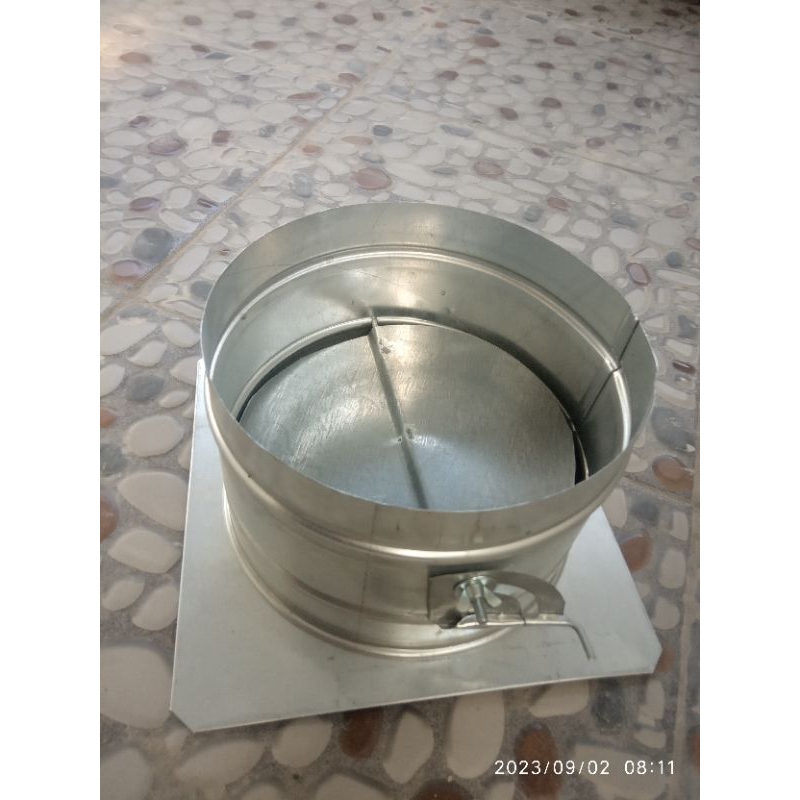 Spigot Dumper /Spigot Ducting Dia 8 Inch