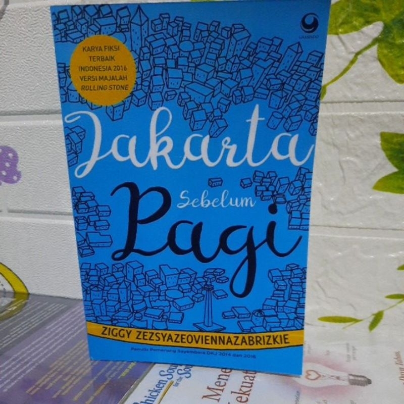 Buku Novel Jakarta Sebelum Pagi