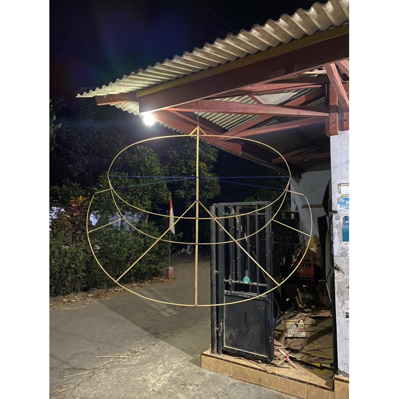 Rangka gapangan Blitaran/lodoyoan Pegon ceper 2 meter RAKIT SENDIRI set sendaren