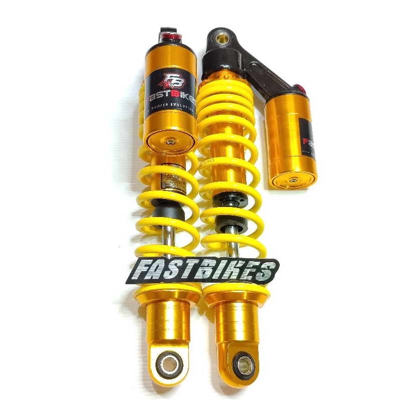 Shockbreaker Shock breker belakang tabung atas model TOP UP ukuran 280mm, 320mm, 340mm universal mot