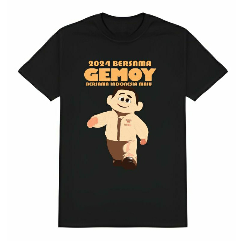 TShirt-GEMOY,2024 BERSAMA INDONESIA MAJU