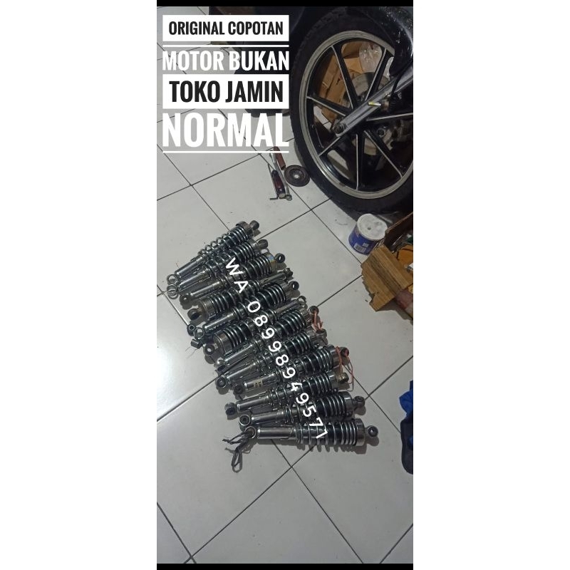 shok belakang original copotan RX king