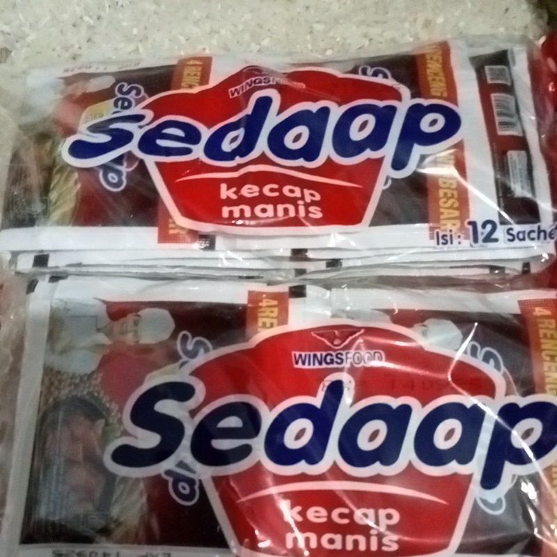 

KECAP SEDAAP RENCENG isi 12 sachet