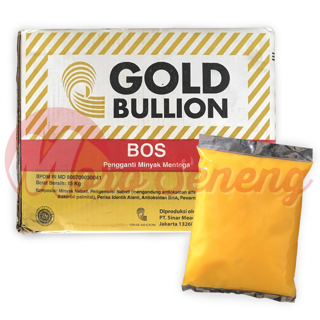 

BOS Gold Bullion Butter Oil Substitute 250 500 250gr 500gr