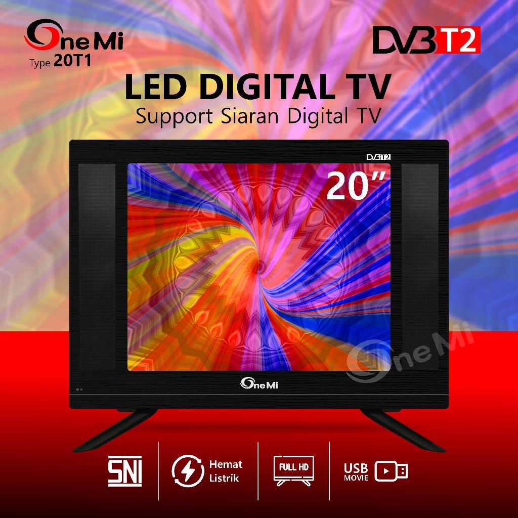 Tv Digital Murah Di Bawah 1Juta Tv OneMi 20 inch