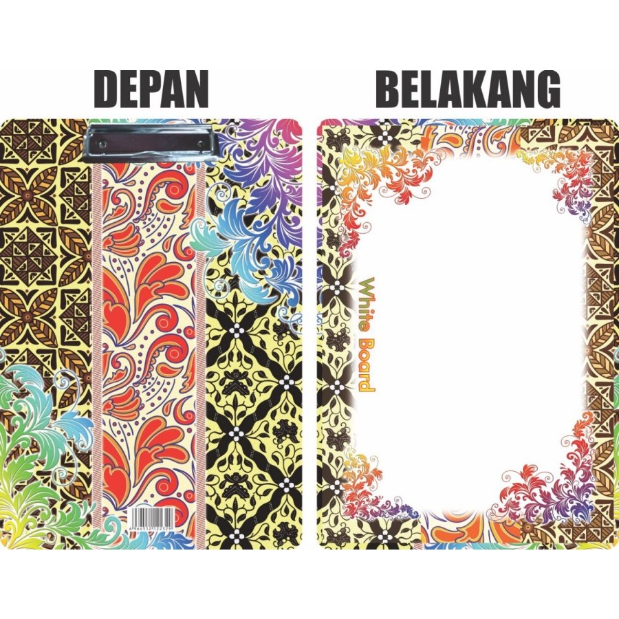 

CLIP BOARD+WHITE BOARD BATIK
