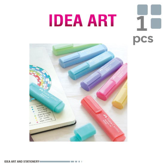 

Highlighter Faber Castell Textliner 46 Warna Pastel Harga Satuan