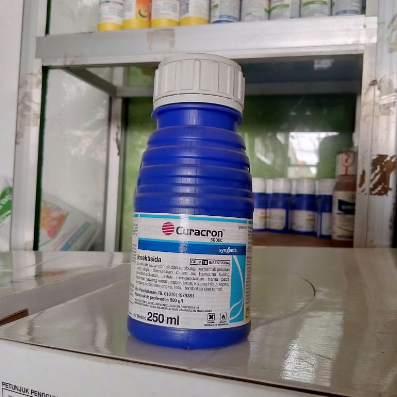 Curacron 250ml insektisida pestisida obat pertanian obat sawah