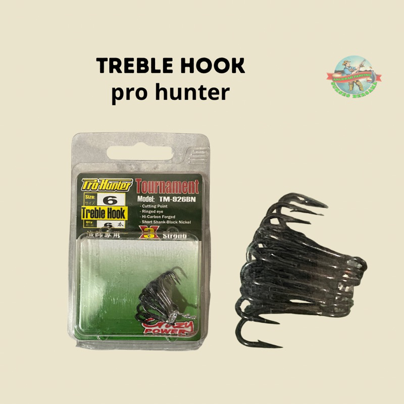 Kail Garong Treble Hook Carbon Pro Hunter