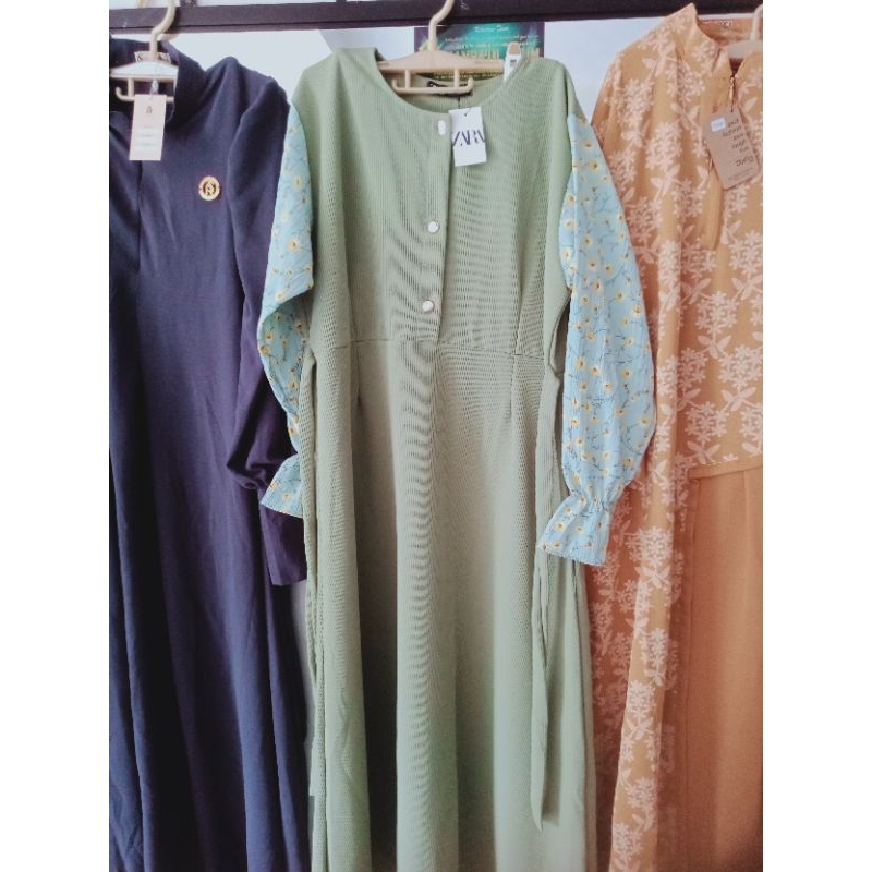 Gamis knit ORI by zara