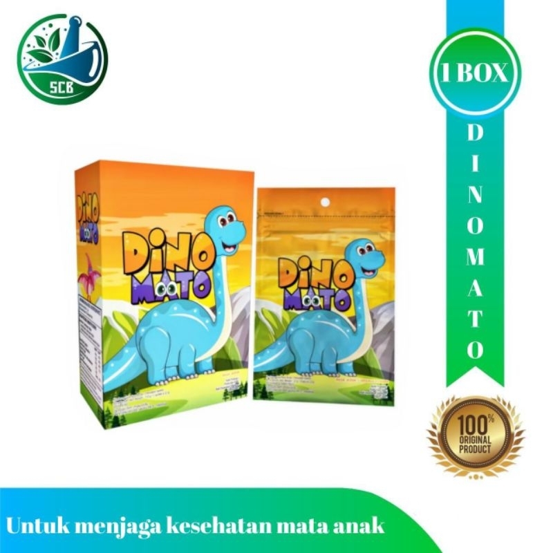 Dino Mato Vitamin Mata Anak - Permen Vitamin Anak Tablet Kunyah