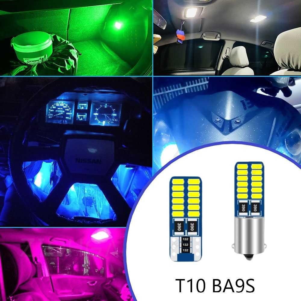 Lampu LED BA9S Interior Mobil Plat Nomor Plug and Play