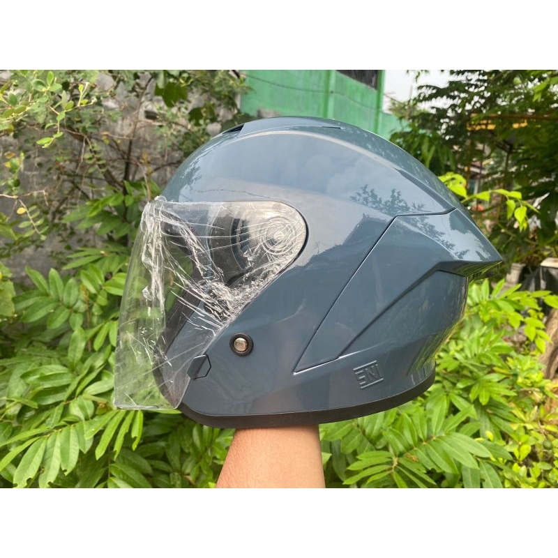 helm half facee Kairoz ACN kualitas bagus untuk dewasa  pria wanita