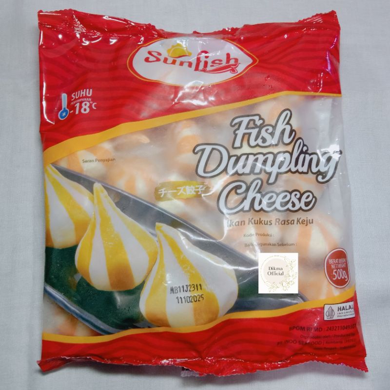 

SUNFISH DUMPLING CHEESE 500GR - SUNFISH DUMPLING CHESEE - OLAHAN SUKI - FROZEN