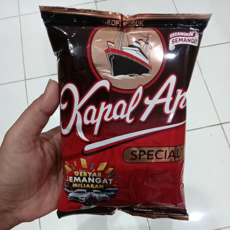 

Mahbubah - Kapal Api 160 g Kopi Bubuk Special