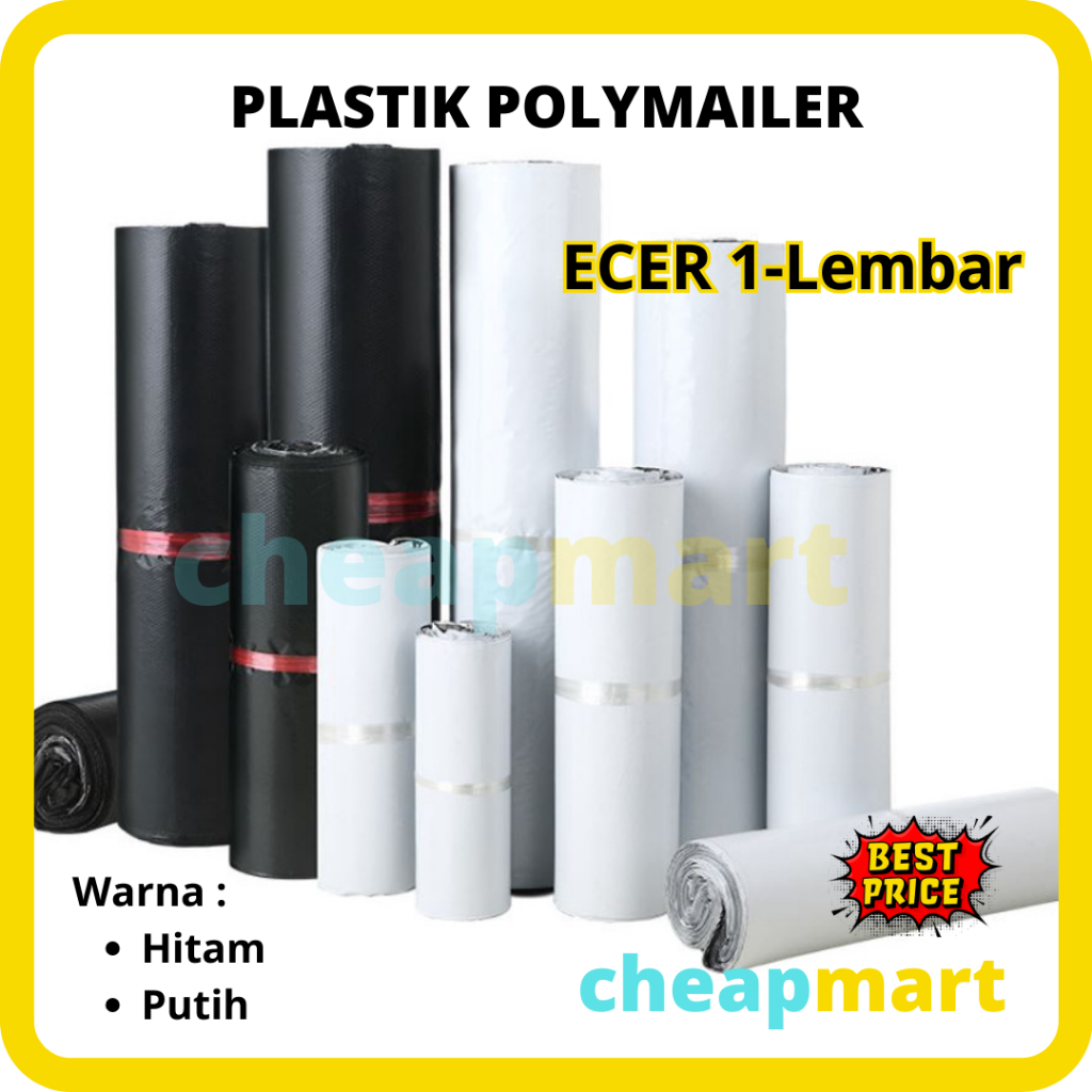 

[1-LEMBAR] POS PLASTIK ONLINE SHOP + LEM / POLYMAILER TEBAL (LBR-AN)