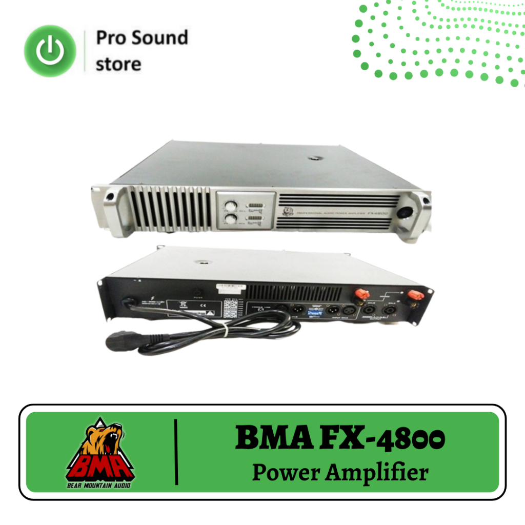 Power Amplifier BMA FX-4800